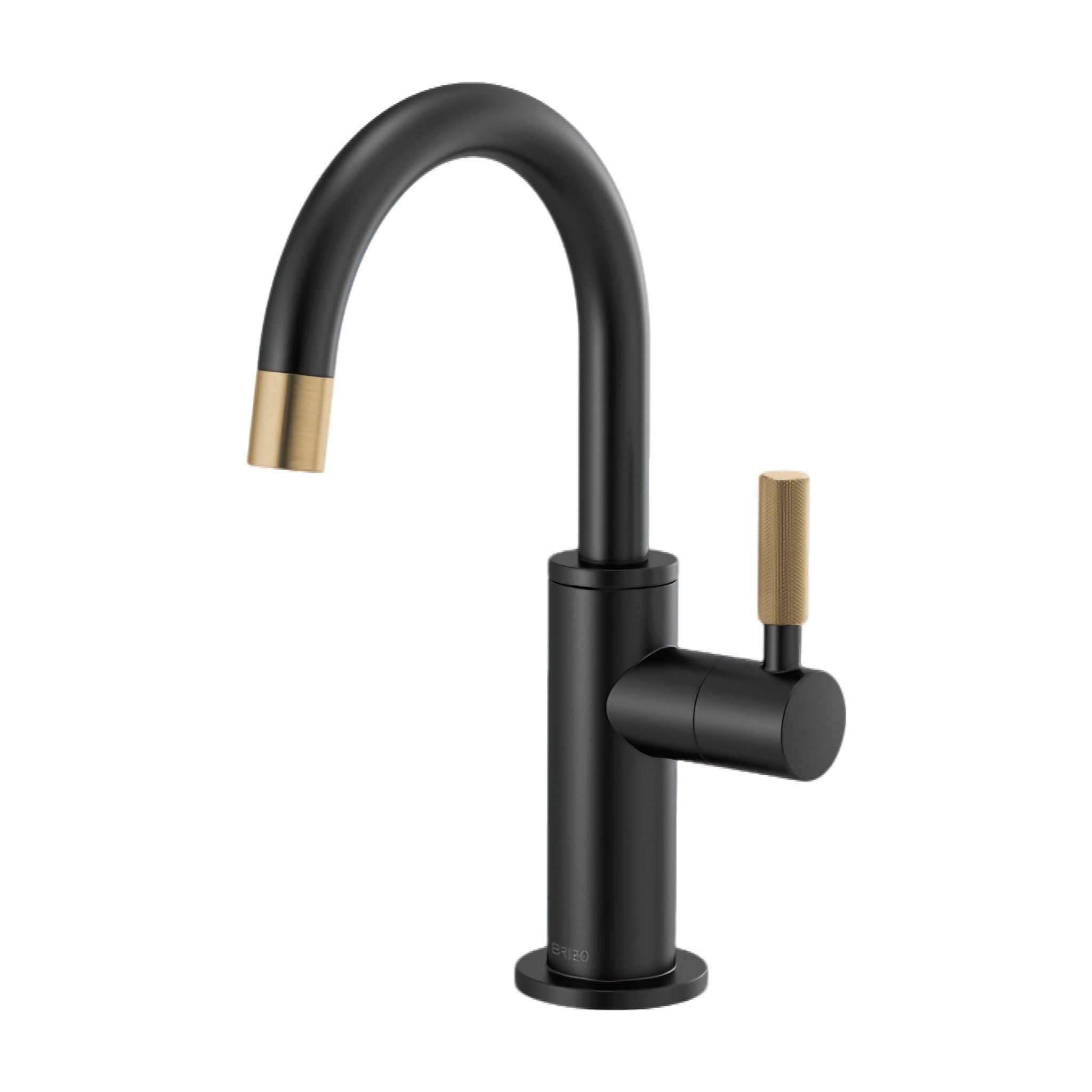 LITZE® BEVERAGE FAUCET WITH ARC SPOUT AND KNURLED HANDLE - robinsonco.ca