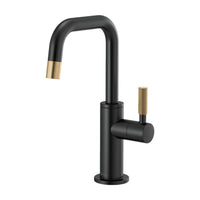 LITZE® BEVERAGE FAUCET WITH SQUARE SPOUT AND KNURLED HANDLE - robinsonco.ca