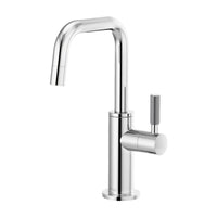 LITZE® BEVERAGE FAUCET WITH SQUARE SPOUT AND KNURLED HANDLE - robinsonco.ca