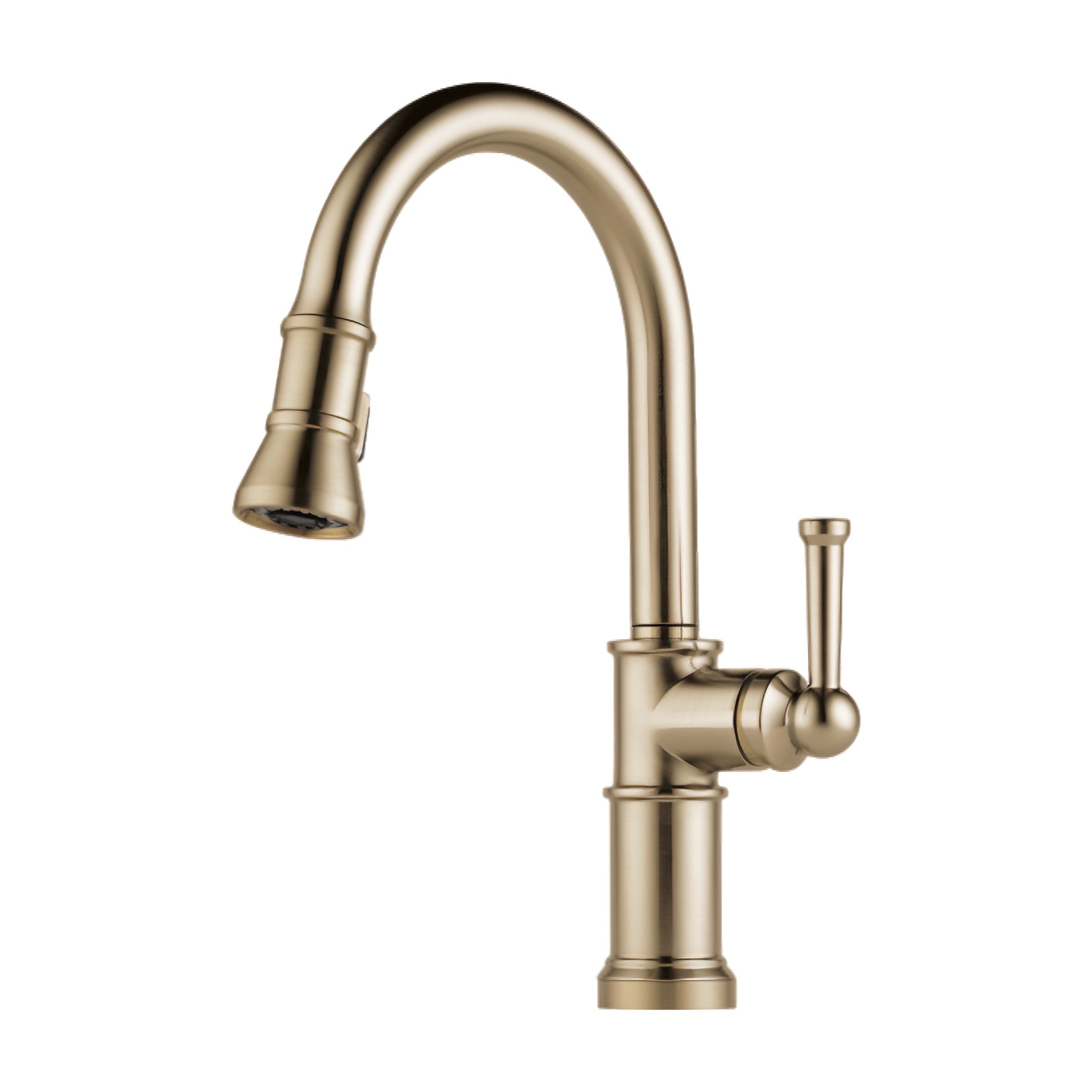 Brizo Artesso Single Handle Pull-Down Kitchen Faucet | 63025LF-GL | ROBINSON Lighting & Bath
