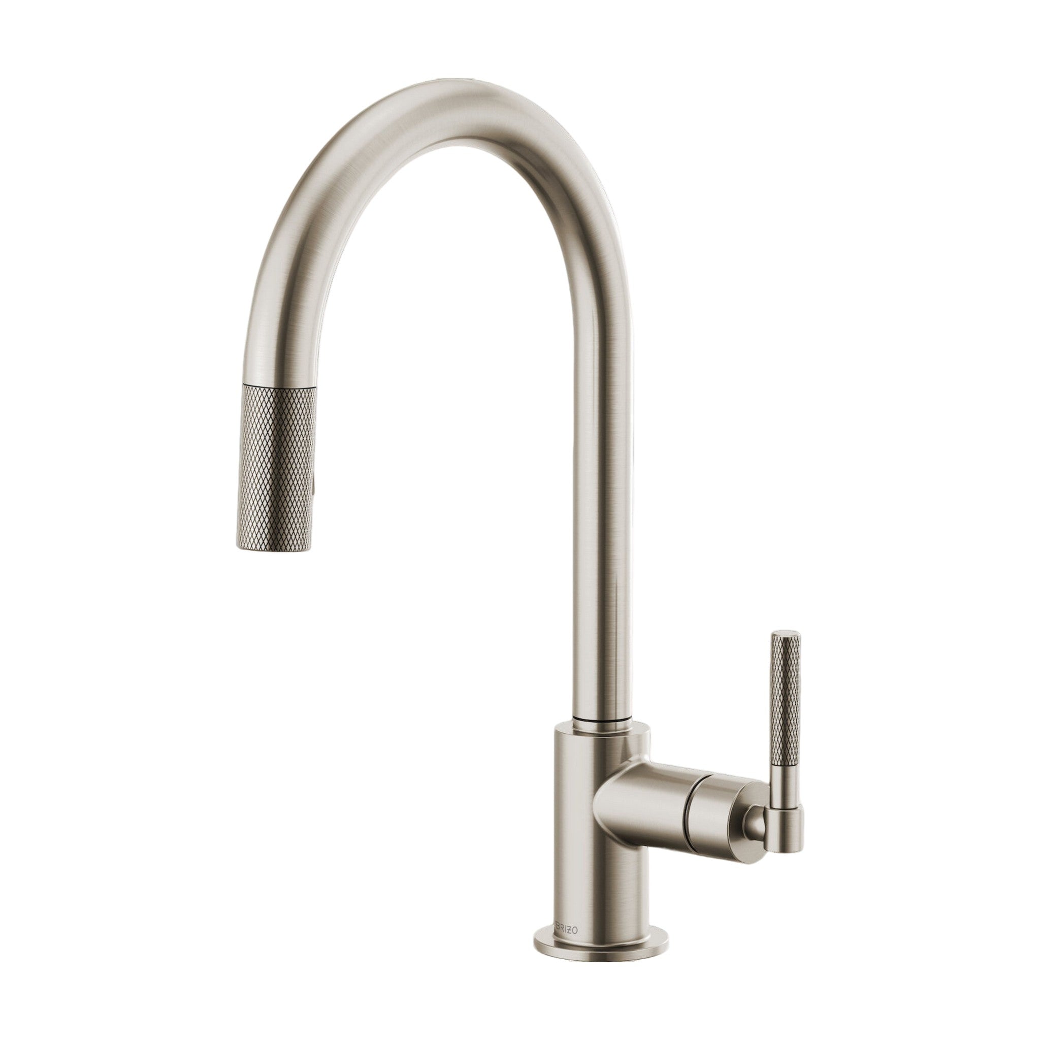 LITZE® PULL-DOWN FAUCET WITH ARC SPOUT AND KNURLED HANDLE - robinsonco.ca
