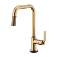 LITZE® SMARTTOUCH® PULL-DOWN FAUCET WITH SQUARE SPOUT AND INDUSTRIAL HANDLE - robinsonco.ca