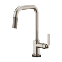 LITZE® SMARTTOUCH® PULL-DOWN FAUCET WITH SQUARE SPOUT AND INDUSTRIAL HANDLE - robinsonco.ca