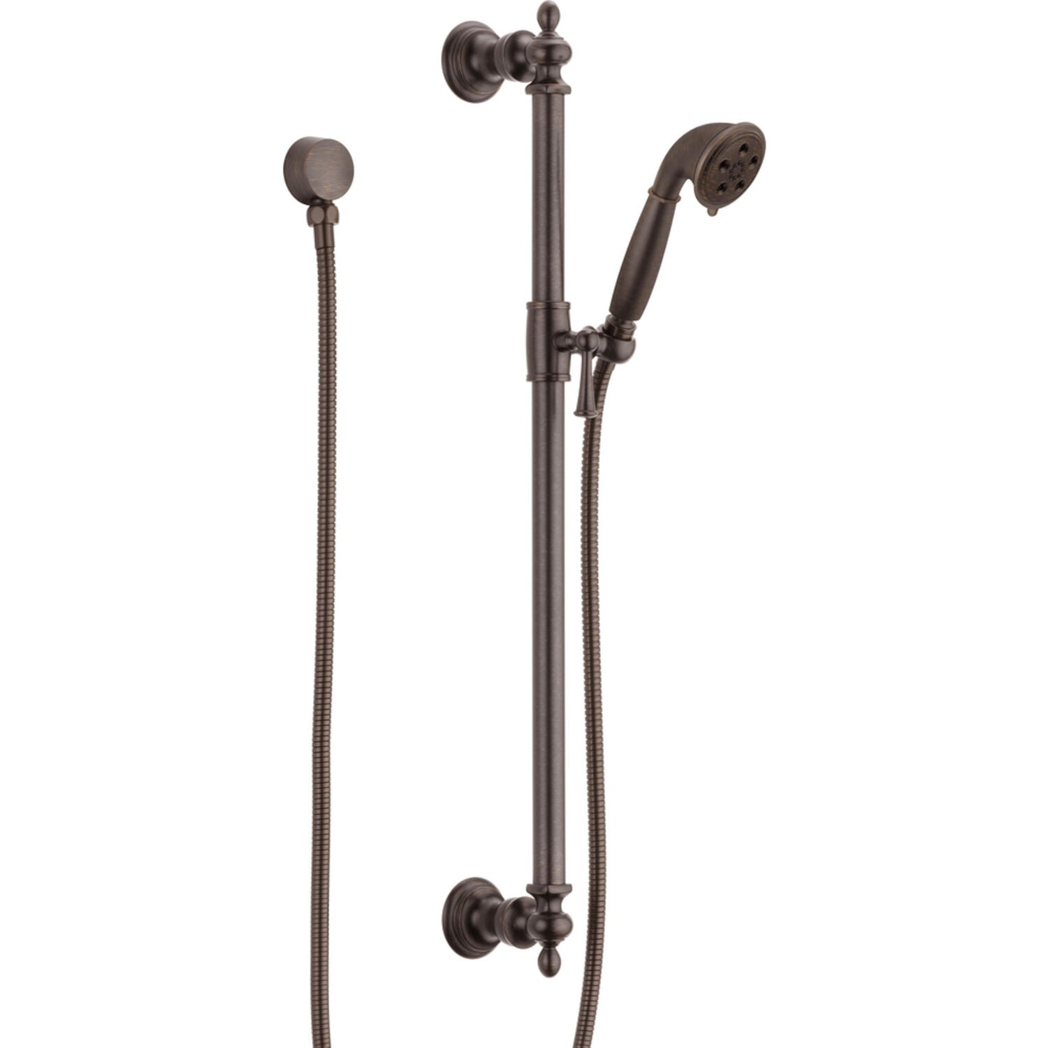TRADITIONAL TRADITIONAL HAND SHOWER WITH SLIDE BAR - robinsonco.ca
