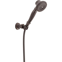 TRADITIONAL PREMIUM ADJUSTABLE 3-SETTING WALL MOUNT HAND SHOWER IN CHROME - robinsonco.ca