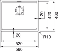 PEAK SINGLE BOWL UNDERMOUNT SINK - robinsonco.ca