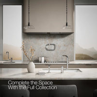 COMPONENTS® SINGLE-HANDLE KITCHEN SINK FAUCET WITH TWO-FUNCTION EXTENDED-REACH SQUARE SPOUT AND SIDE SPRAYER - robinsonco.ca