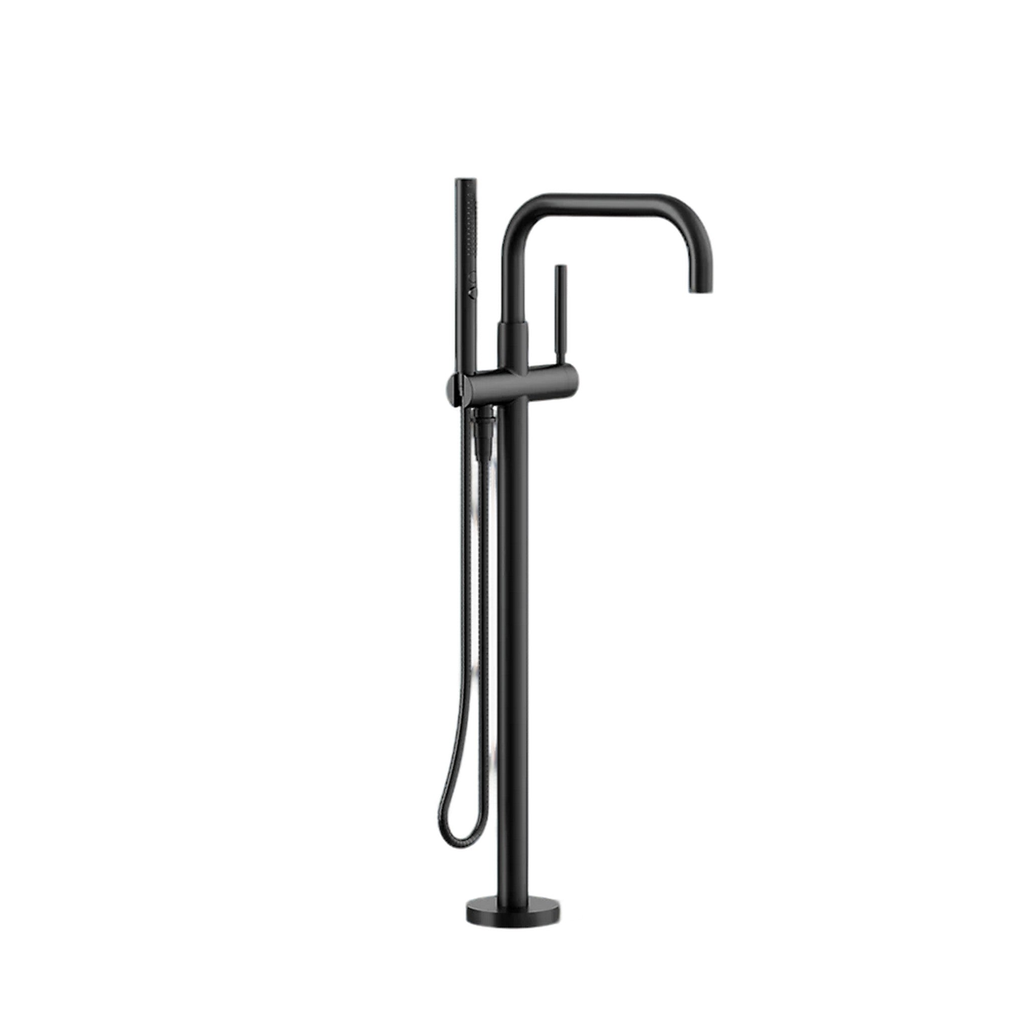 PURIST® FLOOR MOUNT BATH FILLER TRIM WITH HANDSHOWER - robinsonco.ca