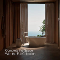 PURIST® FLOOR MOUNT BATH FILLER TRIM WITH HANDSHOWER - robinsonco.ca