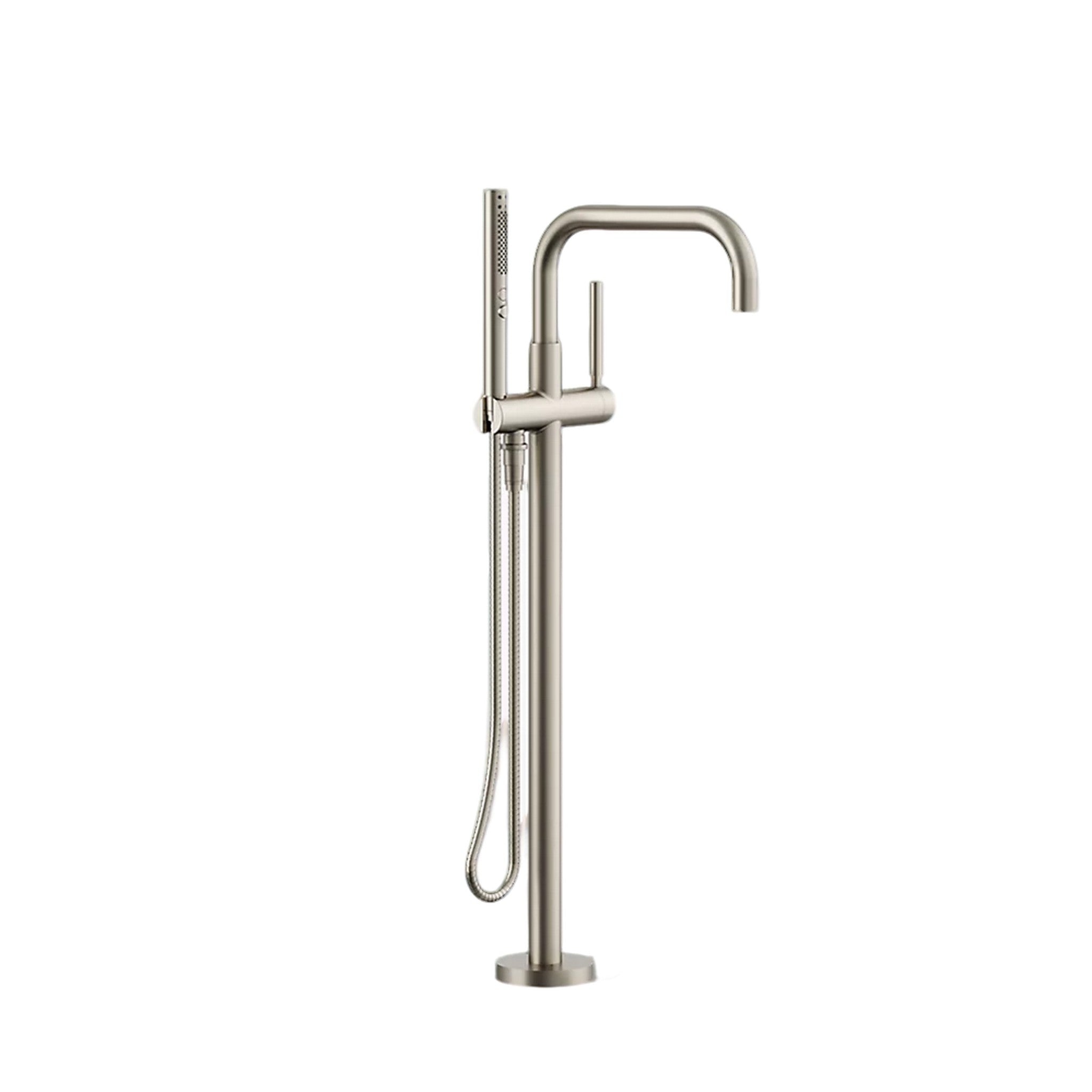 PURIST® FLOOR MOUNT BATH FILLER TRIM WITH HANDSHOWER - robinsonco.ca