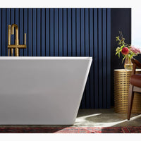 PURIST® FLOOR MOUNT BATH FILLER TRIM WITH HANDSHOWER - robinsonco.ca