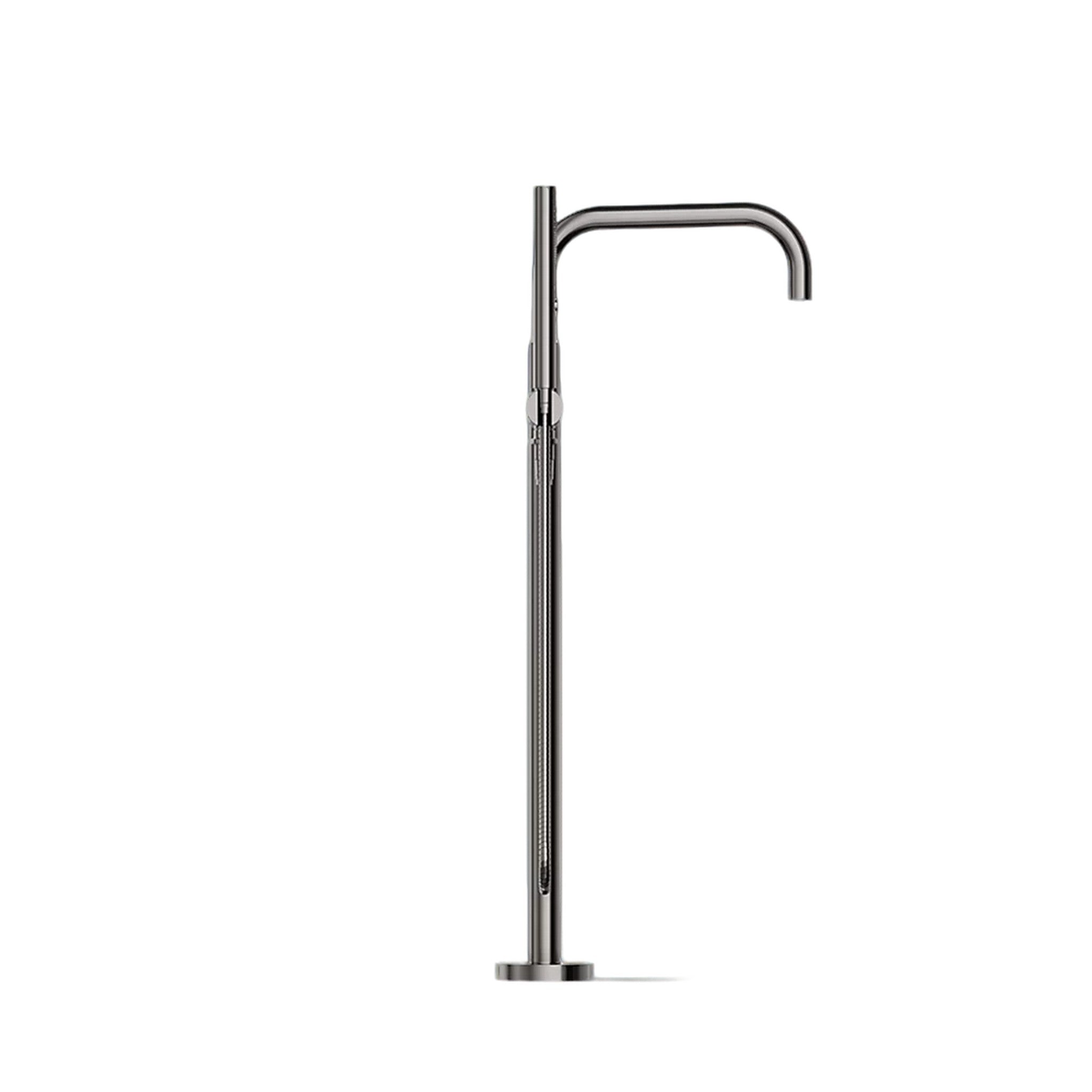 PURIST® FLOOR MOUNT BATH FILLER TRIM WITH HANDSHOWER - robinsonco.ca