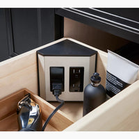 IN-DRAWER ELECTRICAL OUTLETS FOR KOHLER® TAILORED VANITIES - robinsonco.ca