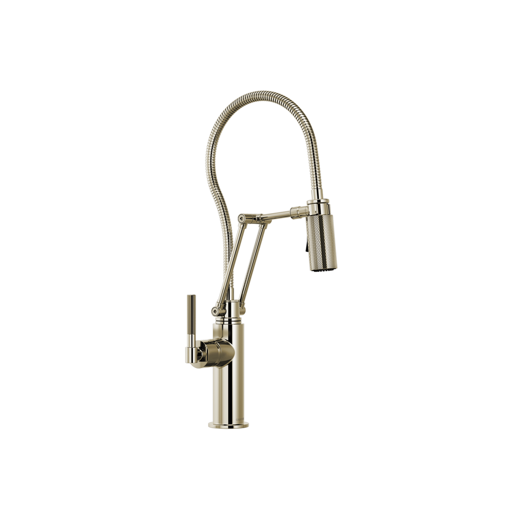 Brizo Litze Articulating Faucet with Finished Hose | ROBINSON Lighting ...