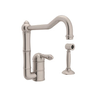 ACQUI® KITCHEN FAUCET WITH SIDE SPRAY (LEVER HANDLE) - robinsonco.ca