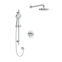 CAMPO 1/2" THERMOSTATIC & PRESSURE BALANCE 3 FUNCTION SYSTEM TRIM WITH INTEGRATED VOLUME CONTROL - robinsonco.ca