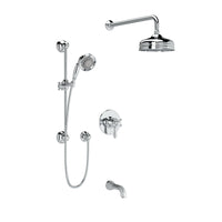 VIAGGIO 1/2" THERMOSTATIC & PRESSURE BALANCE 3 FUNCTION SYSTEM WITH INTEGRATED VOLUME CONTROL (LEVER HANDLE) - robinsonco.ca