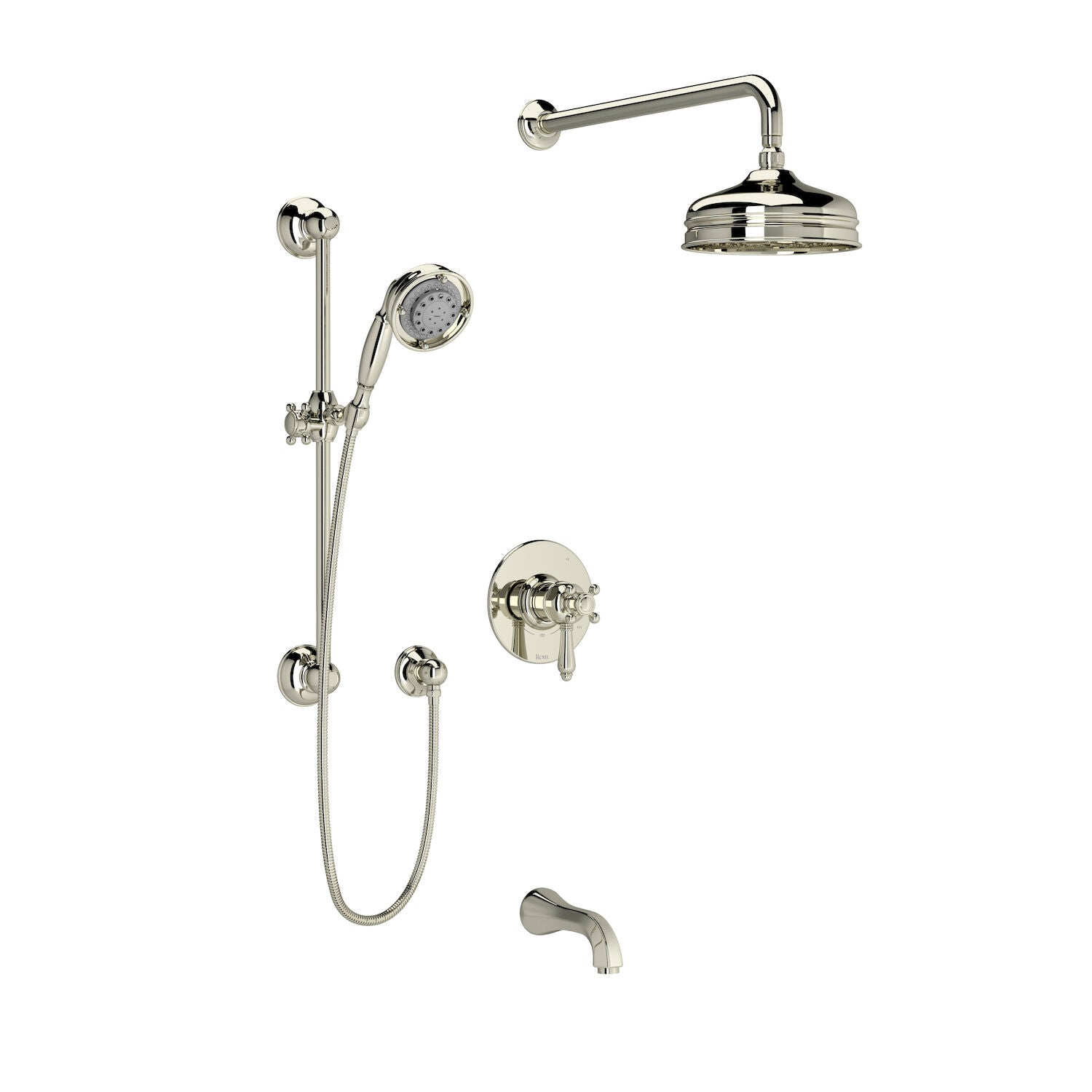 VIAGGIO 1/2" THERMOSTATIC & PRESSURE BALANCE 3 FUNCTION SYSTEM WITH INTEGRATED VOLUME CONTROL (LEVER HANDLE) - robinsonco.ca