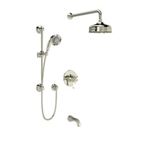ACQUI 1/2" THERMOSTATIC & PRESSURE BALANCE 3 FUNCTION SYSTEM WITH INTEGRATED VOLUME CONTROL (PORCELAIN LEVER) - robinsonco.ca