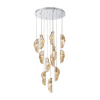 SORRENTO ROUND LED CHANDELIER (MULTIPLE SIZES) - robinsonco.ca