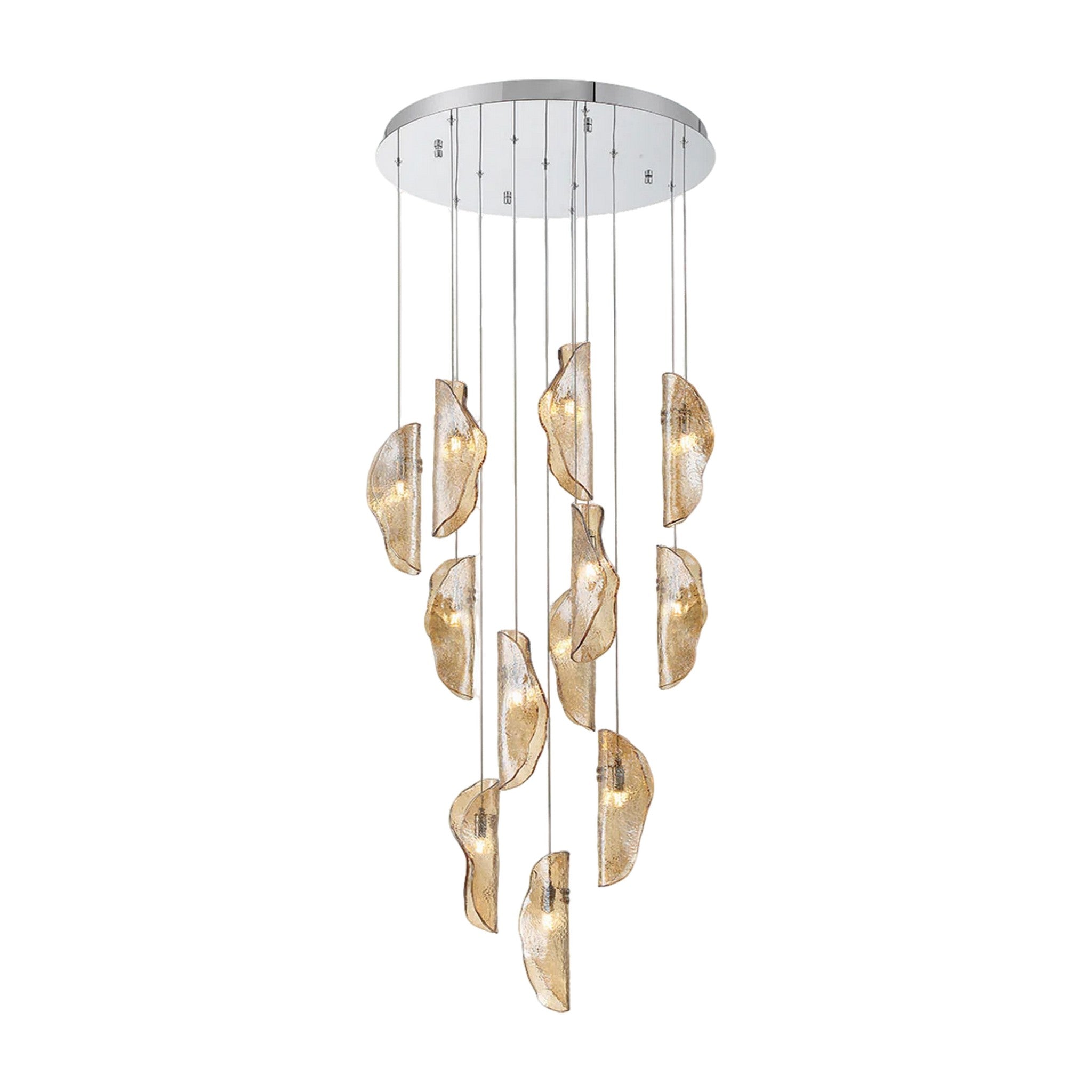 SORRENTO ROUND LED CHANDELIER (MULTIPLE SIZES) - robinsonco.ca