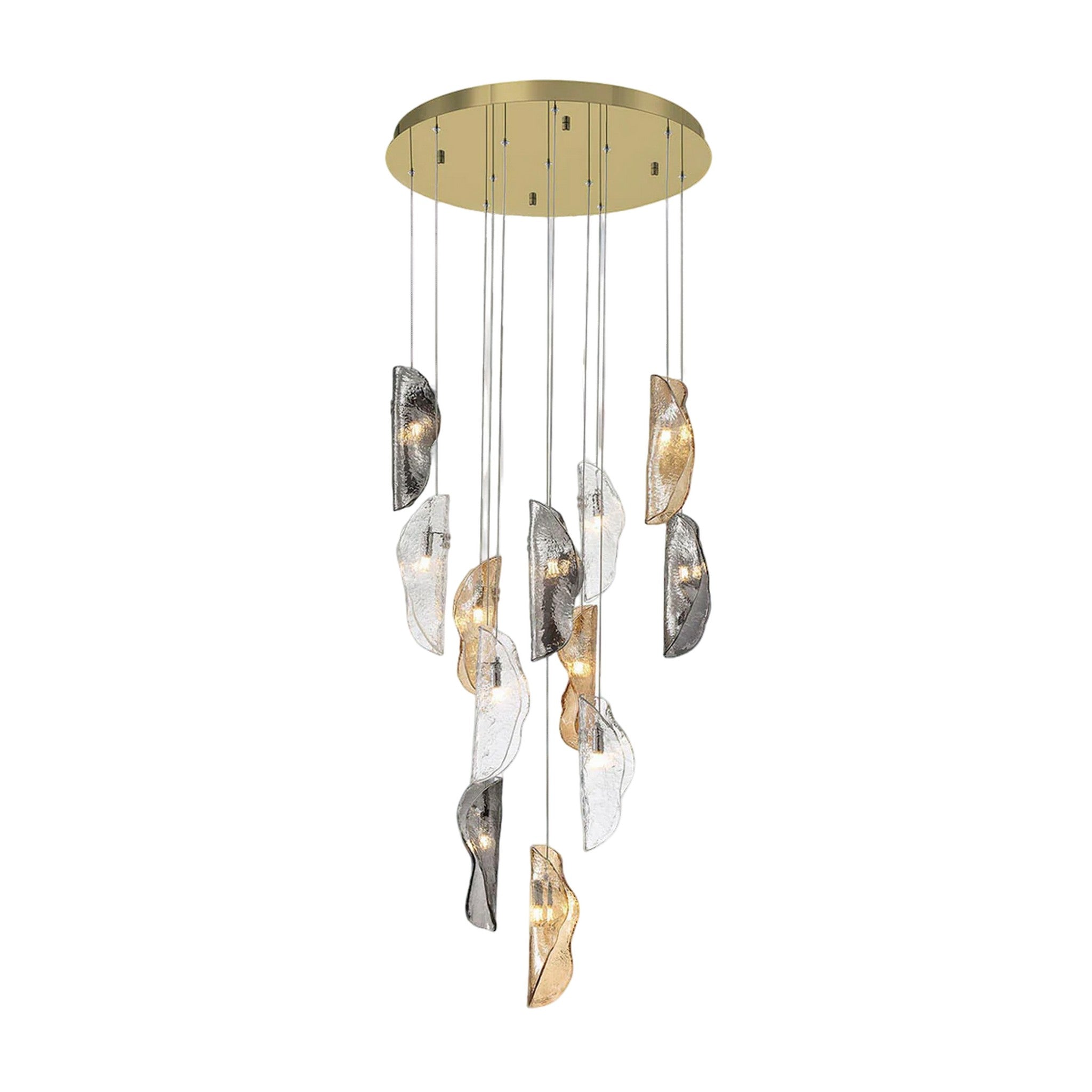 SORRENTO ROUND LED CHANDELIER (MULTIPLE SIZES) - robinsonco.ca