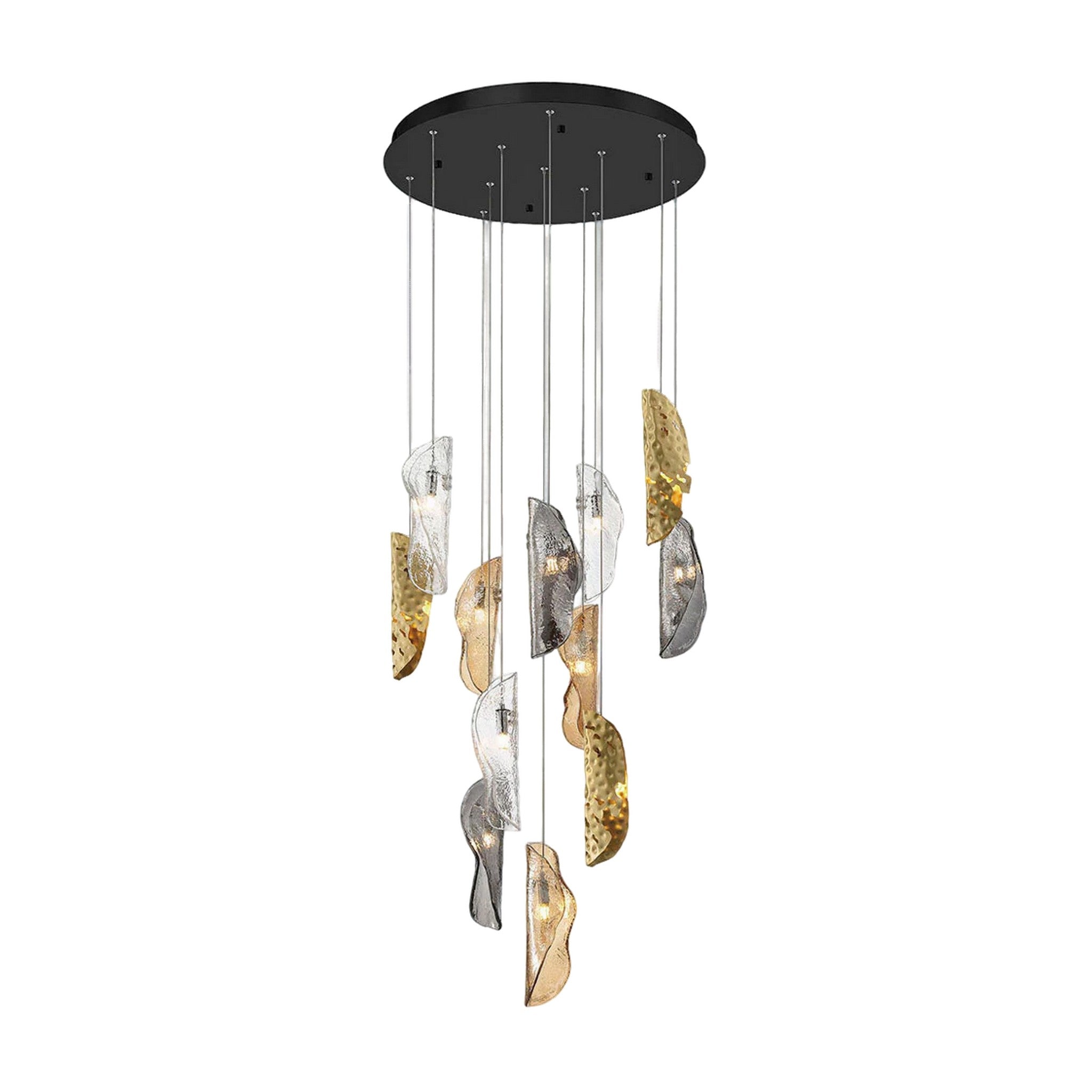 SORRENTO ROUND LED CHANDELIER (MULTIPLE SIZES) - robinsonco.ca