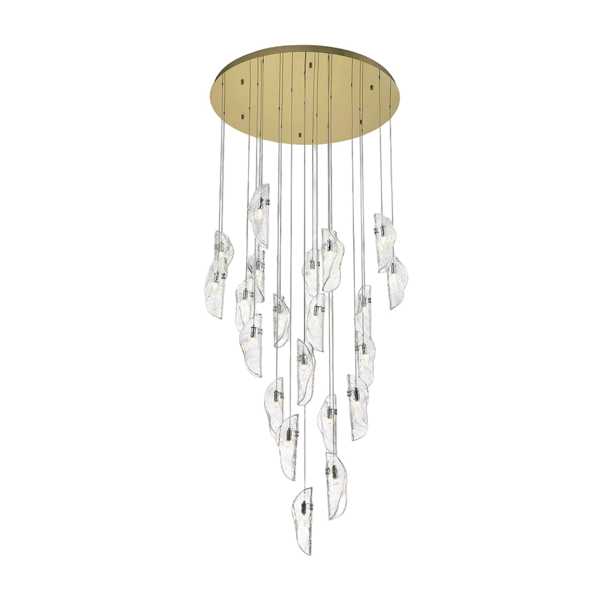SORRENTO ROUND LED CHANDELIER (MULTIPLE SIZES) - robinsonco.ca
