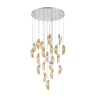 SORRENTO ROUND LED CHANDELIER (MULTIPLE SIZES) - robinsonco.ca