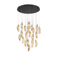 SORRENTO ROUND LED CHANDELIER (MULTIPLE SIZES) - robinsonco.ca