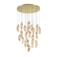SORRENTO ROUND LED CHANDELIER (MULTIPLE SIZES) - robinsonco.ca
