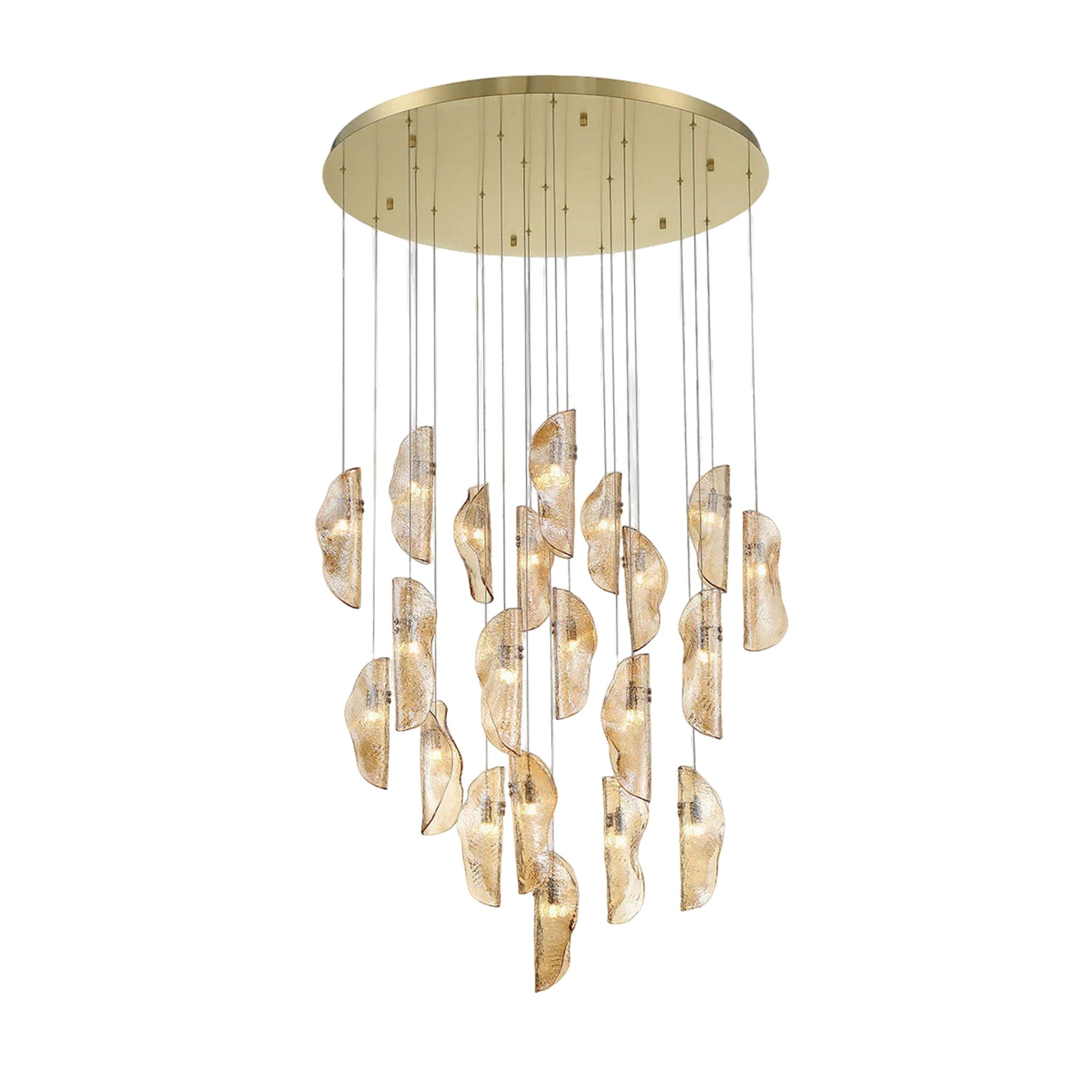 SORRENTO ROUND LED CHANDELIER (MULTIPLE SIZES) - robinsonco.ca