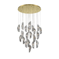 SORRENTO ROUND LED CHANDELIER (MULTIPLE SIZES) - robinsonco.ca