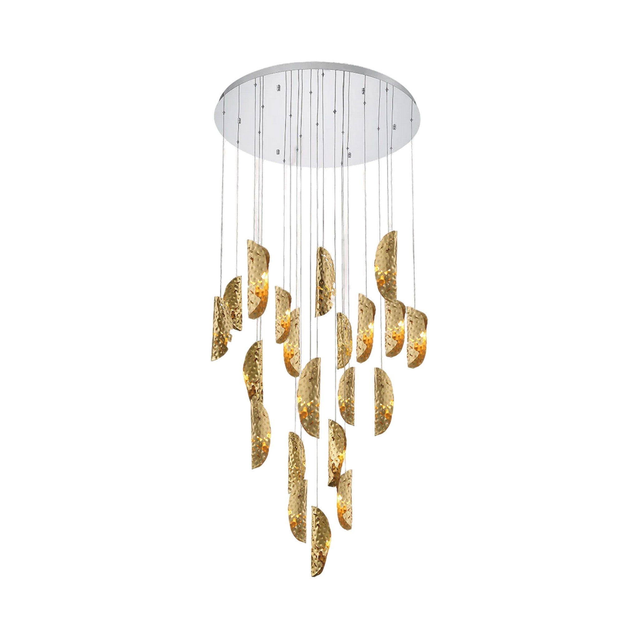 SORRENTO ROUND LED CHANDELIER (MULTIPLE SIZES) - robinsonco.ca