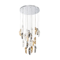 SORRENTO ROUND LED CHANDELIER (MULTIPLE SIZES) - robinsonco.ca
