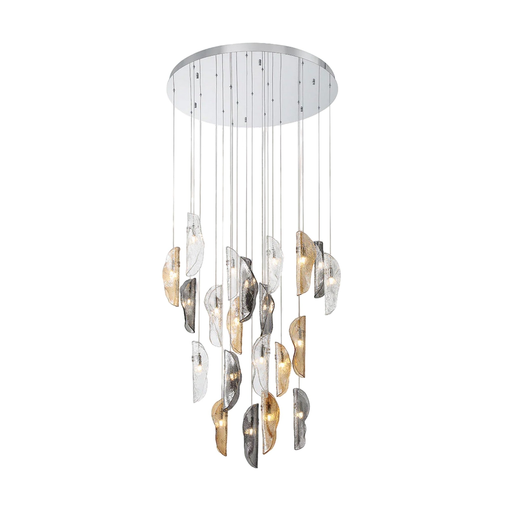 SORRENTO ROUND LED CHANDELIER (MULTIPLE SIZES) - robinsonco.ca