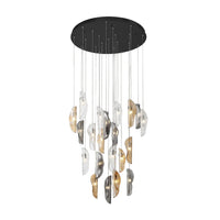SORRENTO ROUND LED CHANDELIER (MULTIPLE SIZES) - robinsonco.ca