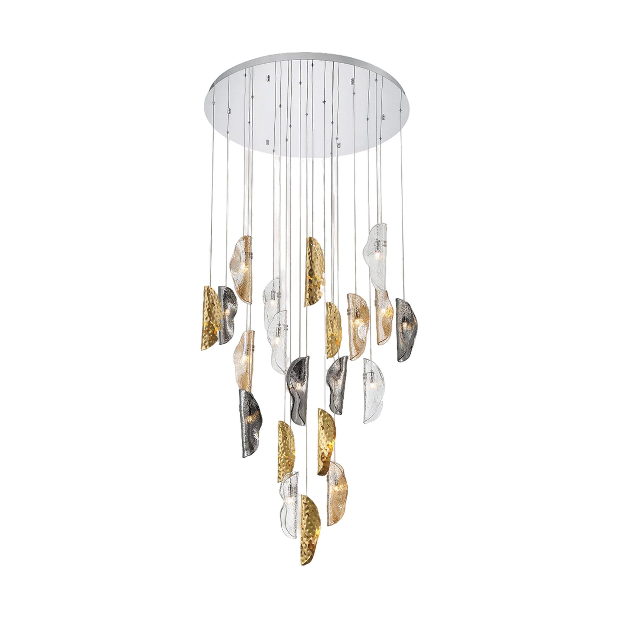 SORRENTO ROUND LED CHANDELIER (MULTIPLE SIZES) - robinsonco.ca