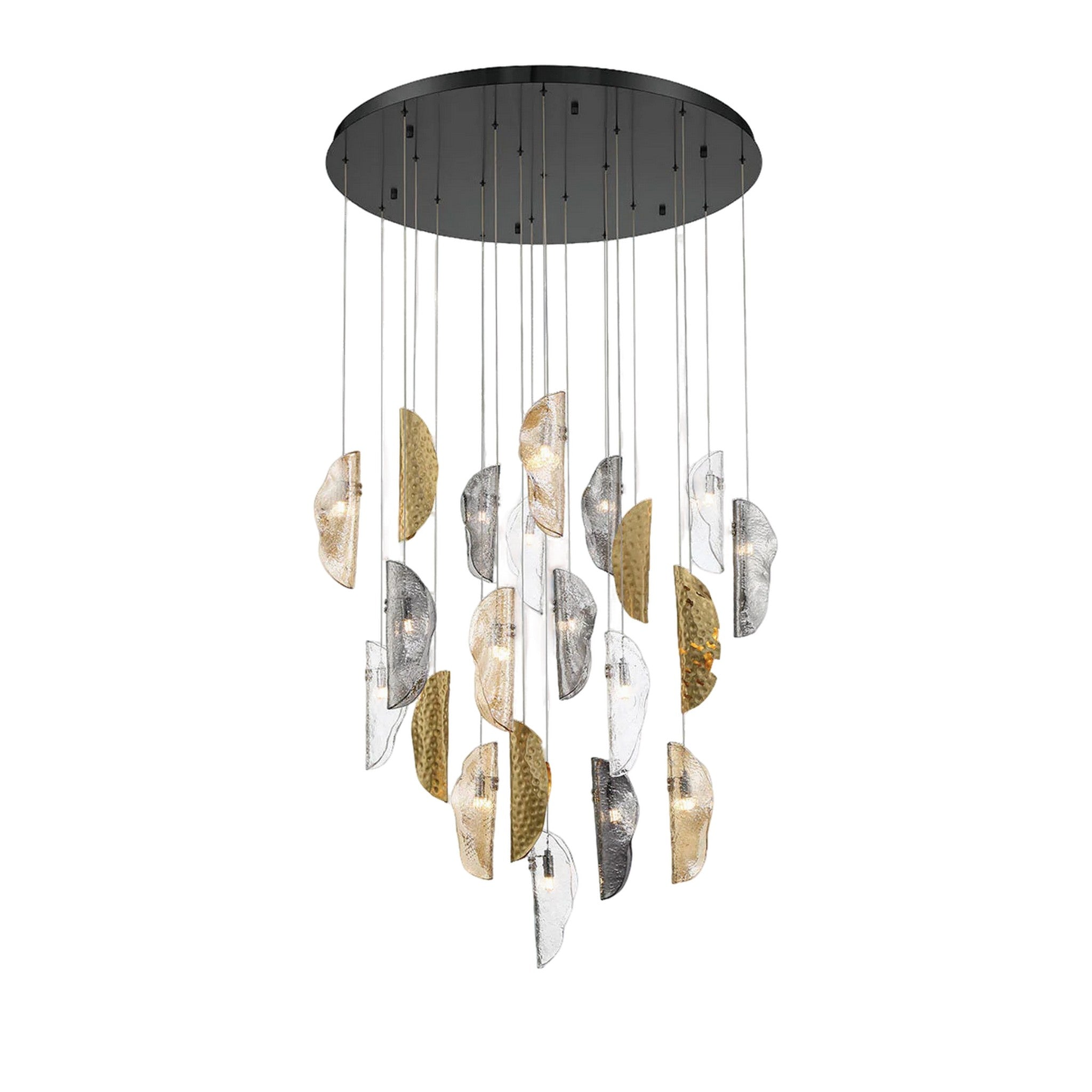 SORRENTO ROUND LED CHANDELIER (MULTIPLE SIZES) - robinsonco.ca