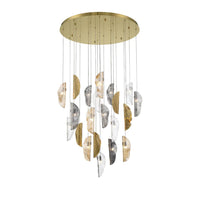 SORRENTO ROUND LED CHANDELIER (MULTIPLE SIZES) - robinsonco.ca