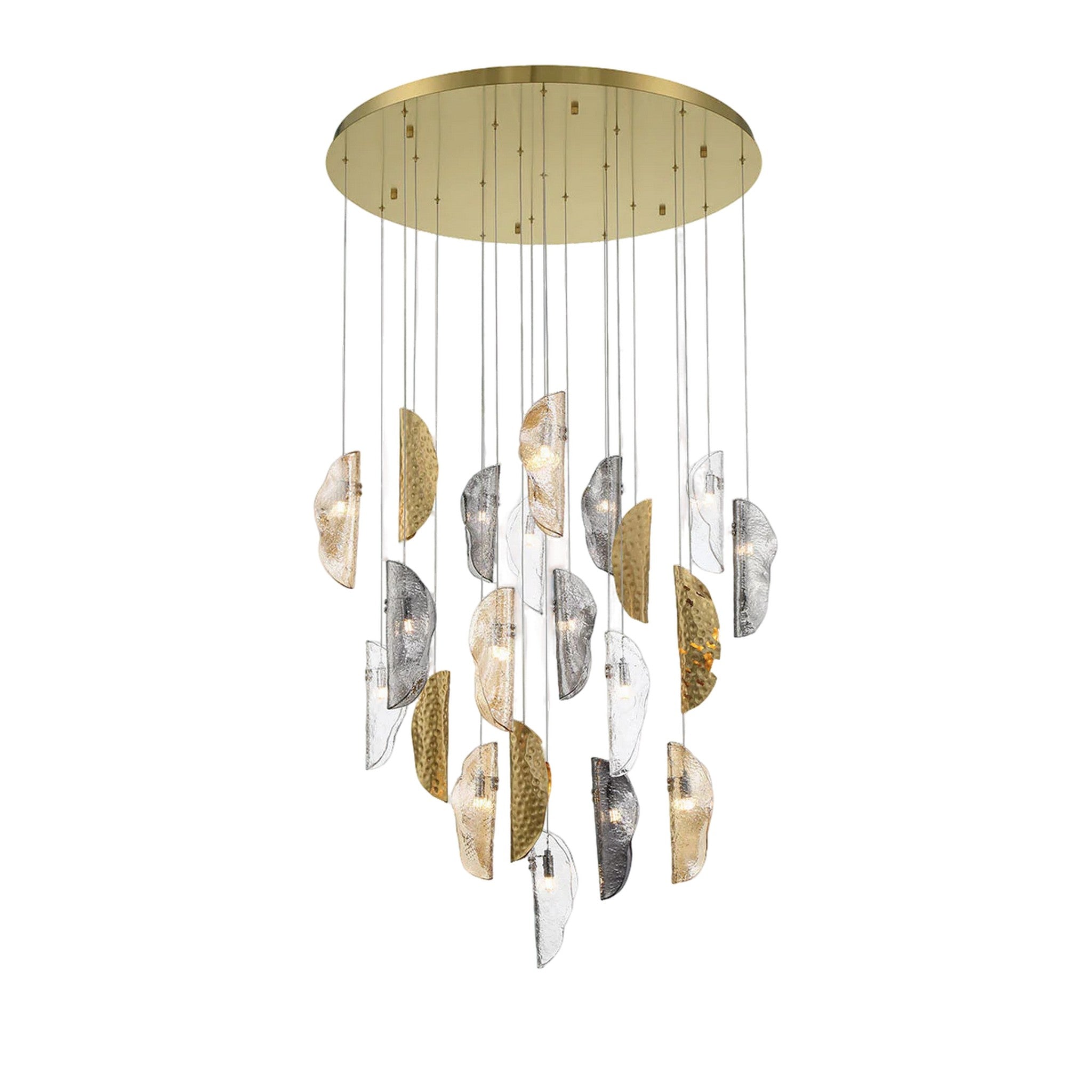 SORRENTO ROUND LED CHANDELIER (MULTIPLE SIZES) - robinsonco.ca