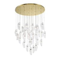 SORRENTO ROUND LED CHANDELIER (MULTIPLE SIZES) - robinsonco.ca