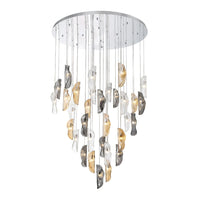 SORRENTO ROUND LED CHANDELIER (MULTIPLE SIZES) - robinsonco.ca