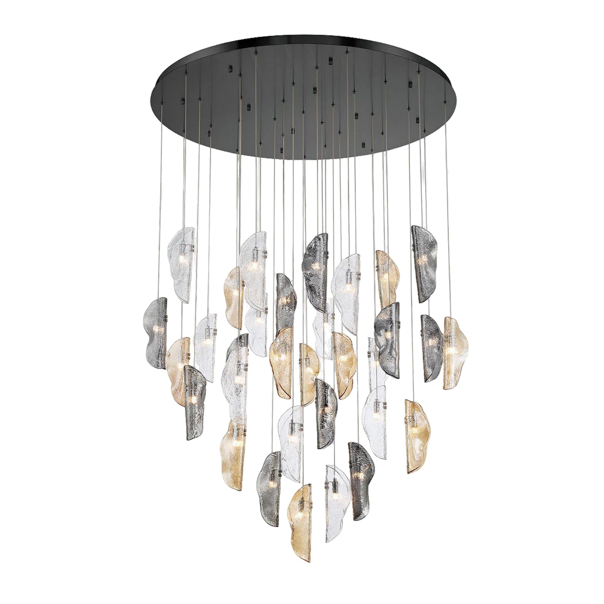 SORRENTO ROUND LED CHANDELIER (MULTIPLE SIZES) - robinsonco.ca