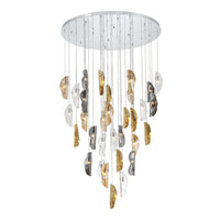 SORRENTO ROUND LED CHANDELIER (MULTIPLE SIZES) - robinsonco.ca