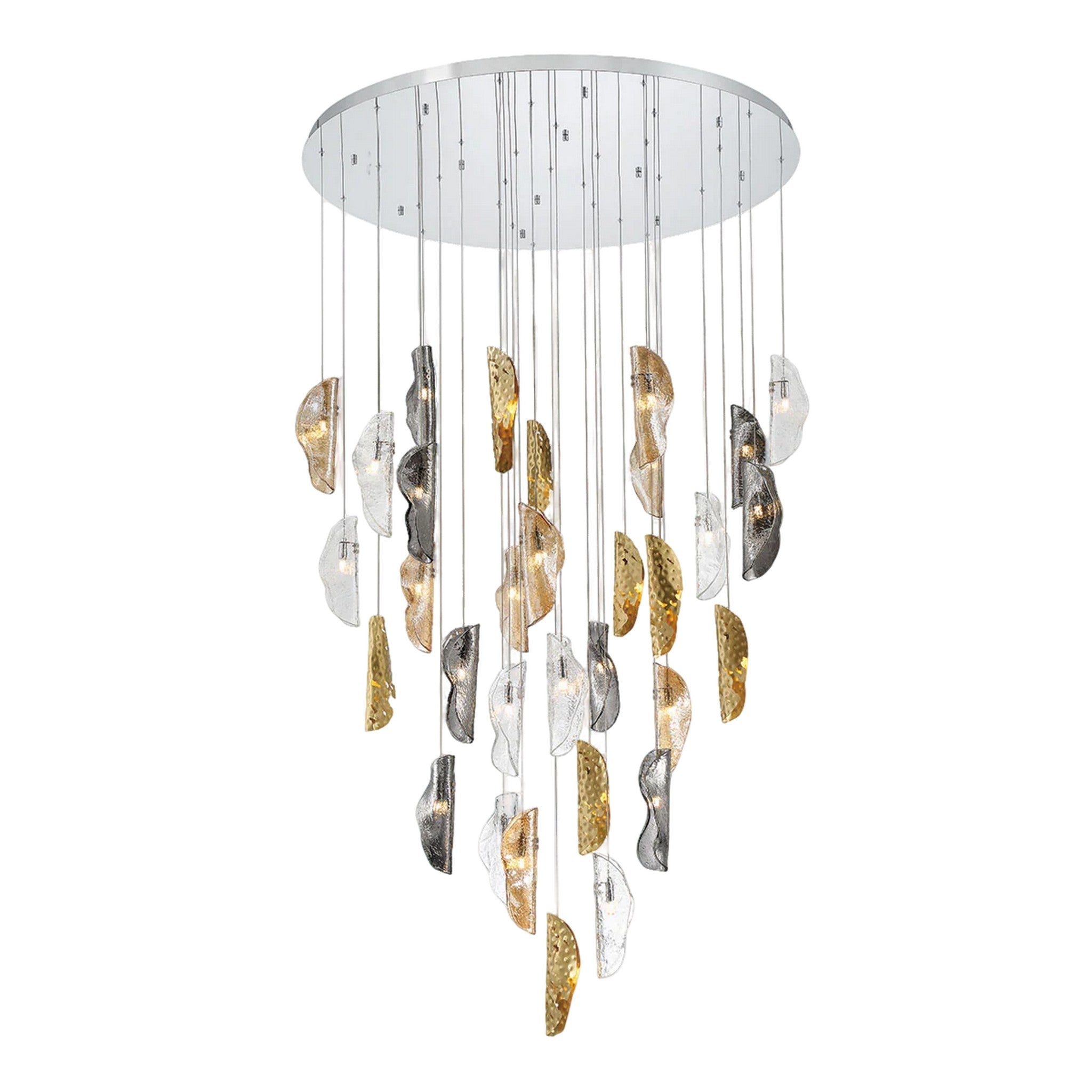 SORRENTO ROUND LED CHANDELIER (MULTIPLE SIZES) - robinsonco.ca