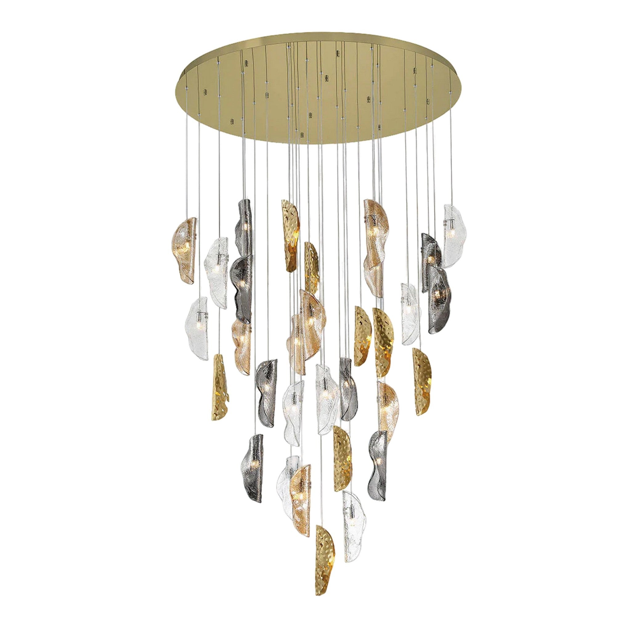 SORRENTO ROUND LED CHANDELIER (MULTIPLE SIZES) - robinsonco.ca