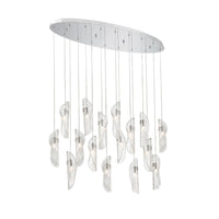 SORRENTO OVAL LED CHANDELIER (MULTIPLE SIZES) - robinsonco.ca