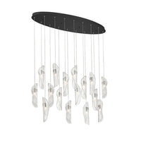 SORRENTO OVAL LED CHANDELIER (MULTIPLE SIZES) - robinsonco.ca