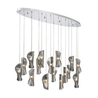 SORRENTO OVAL LED CHANDELIER (MULTIPLE SIZES) - robinsonco.ca